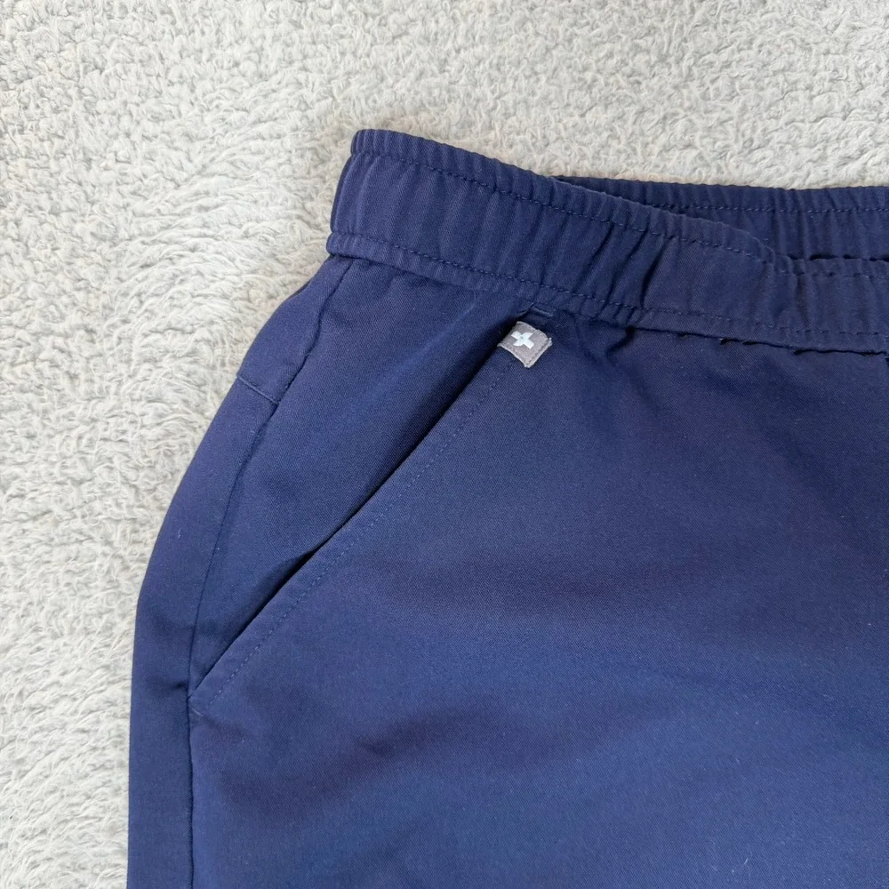 FIGS Technical Collection Mens XXL Navy Blue Scrub Jogger Pants Drawstring